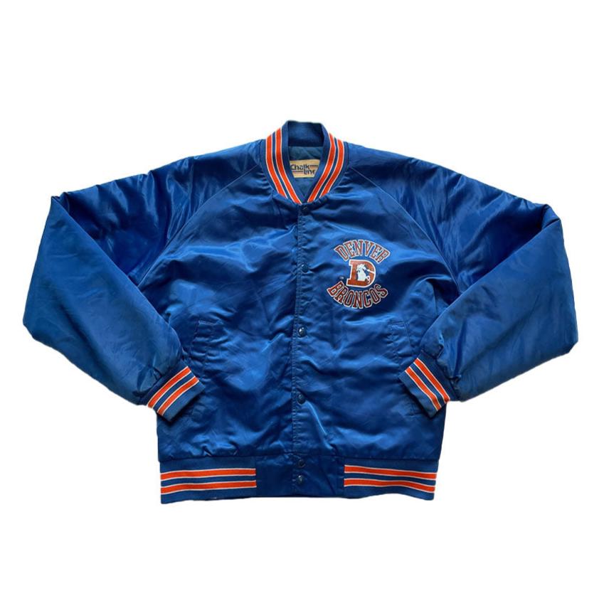 Denver Broncos Chalk Line Jacket (Large) #402
