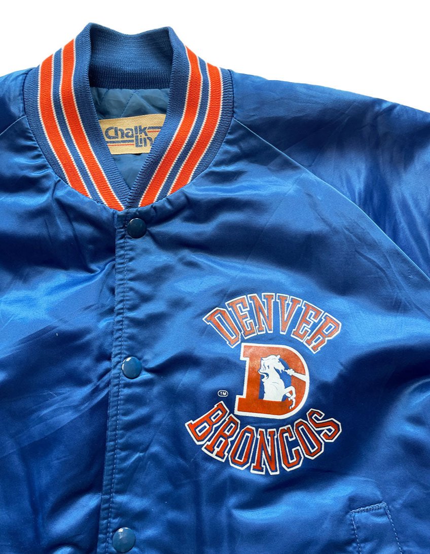 Denver Broncos Chalk Line Jacket (Large) #402