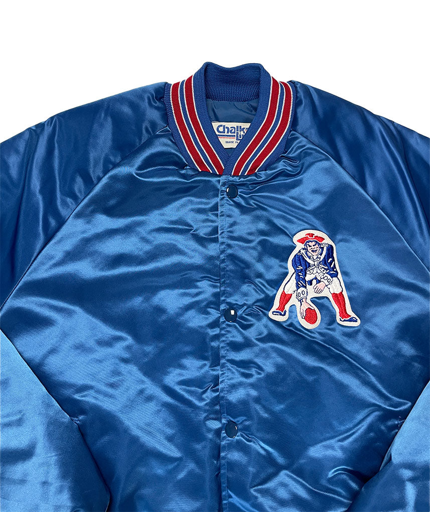 New England Patriots Chalk Line Jacket (Large) #542