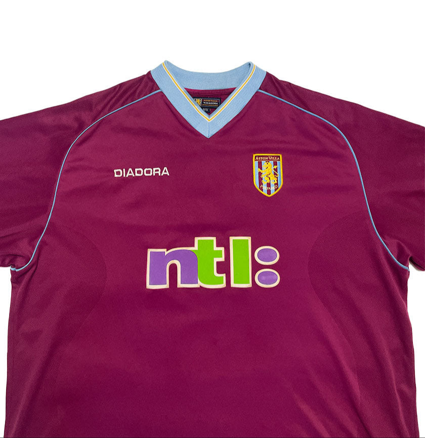 Aston Villa 2002 Diadora Home Shirt (XXL) #576
