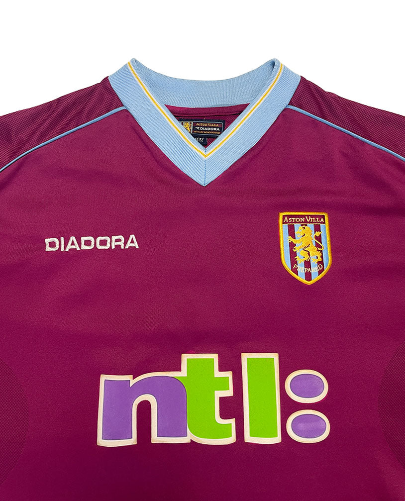 Aston Villa 2002 Diadora Home Shirt (XXL) #576