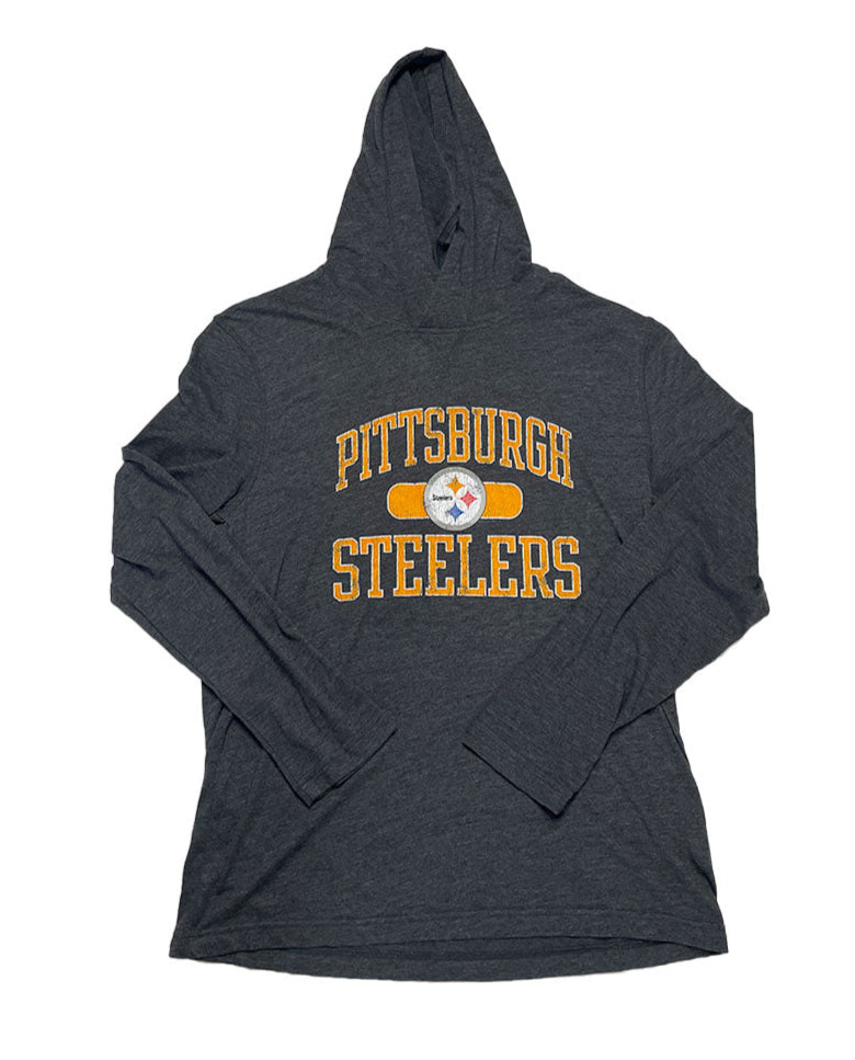 Pittsburgh Steelers Hooded T-Shirt (Large) #577