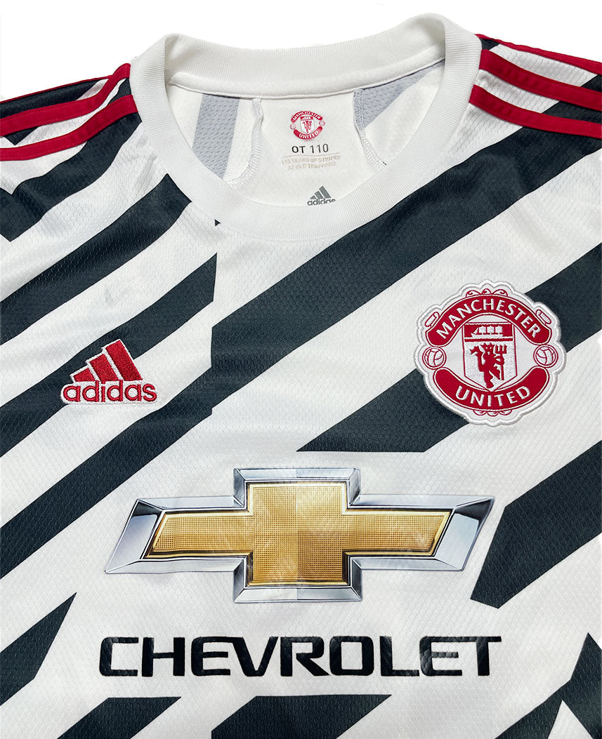Manchester United 2021 Bruno Fernandes Adidas Away Shirt (Large) #600