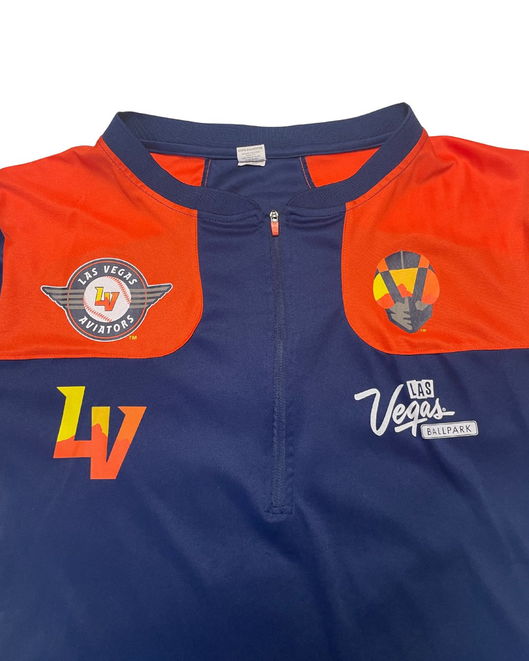 Las Vegas Aviators 1/4 Zip T-Shirt (XL) #607