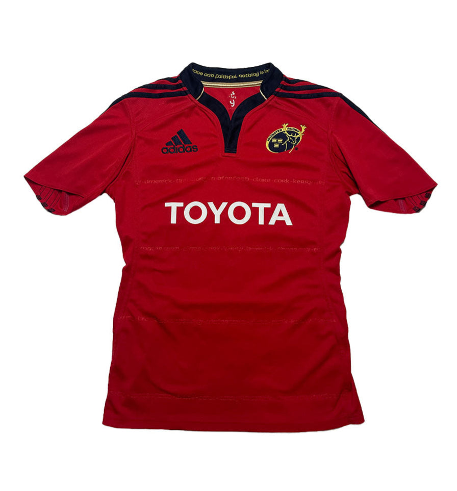 Munster Rugby Player Issue Jersey Adidas 2011 (Large) #620