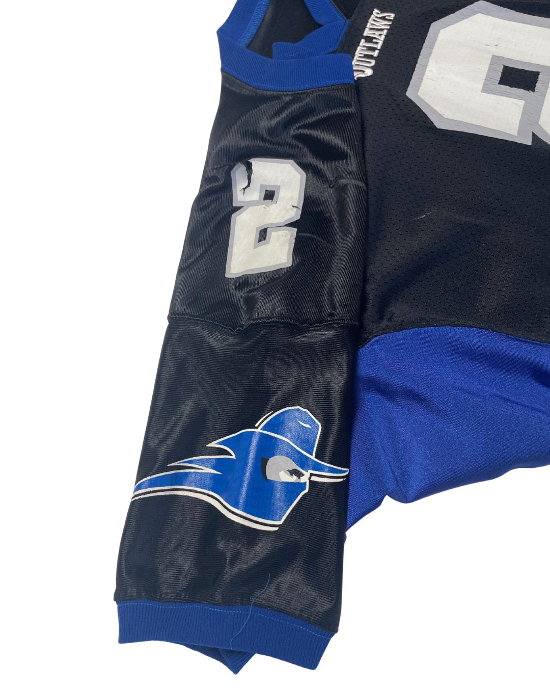 Billings Outlaws NIFL Sabir Akbar Game Worn Jersey (Large) #629