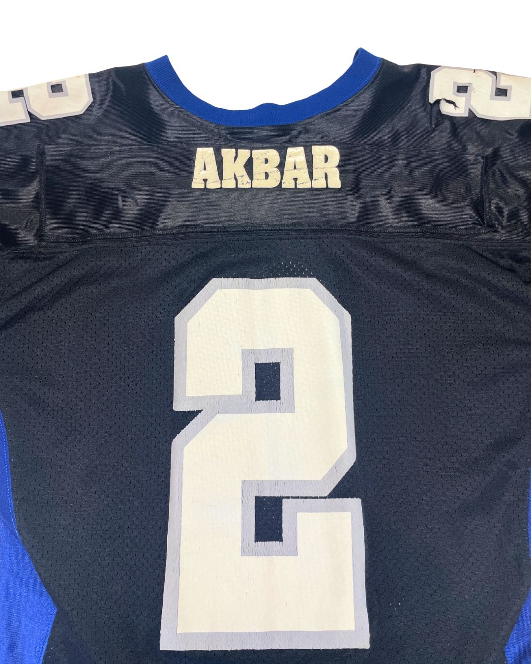 Billings Outlaws NIFL Sabir Akbar Game Worn Jersey (Large) #629