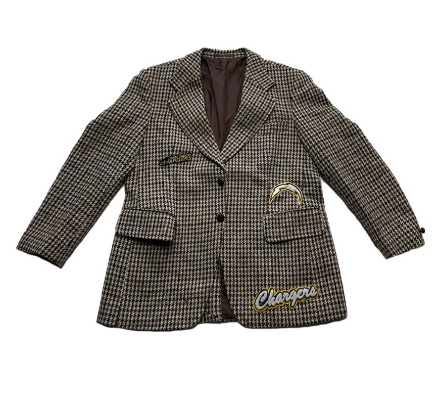 San Diego Chargers Tweed Jacket (Large) #377