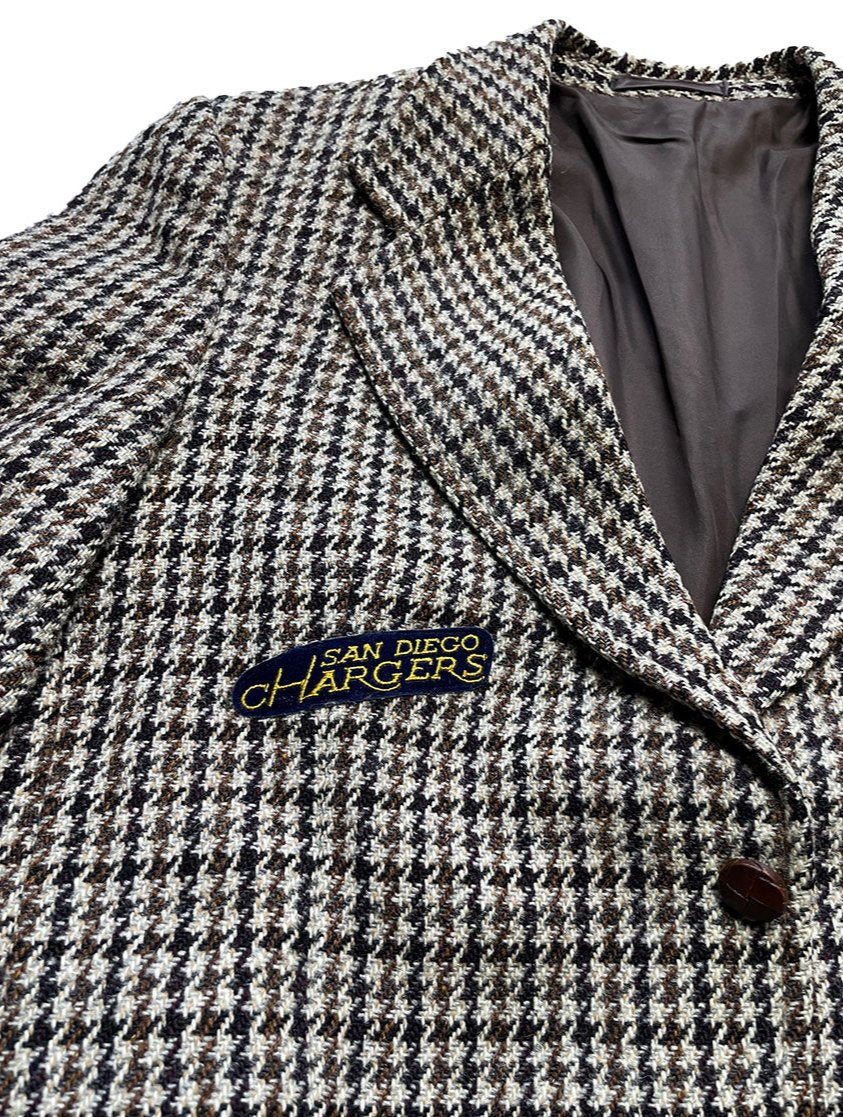 San Diego Chargers Tweed Jacket (Large) #377