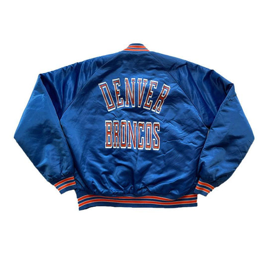 Denver Broncos Chalk Line Jacket (Large) #402