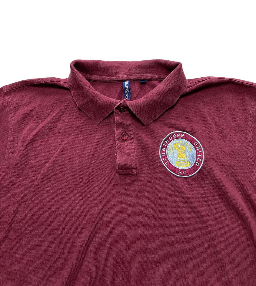 Scunthorpe United Polo T-Shirt (Large) #416