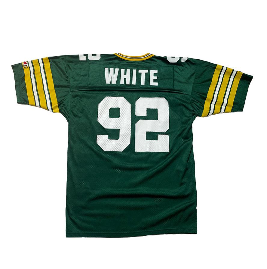 Green Bay Packers Reggie White Jersey 1995 (Medium) #502