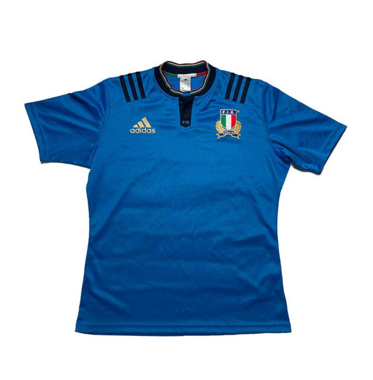 Italy Adidas Rugby Jersey (XL) #537