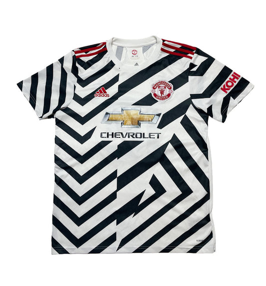 Manchester United 2021 Bruno Fernandes Adidas Away Shirt (Large) #600