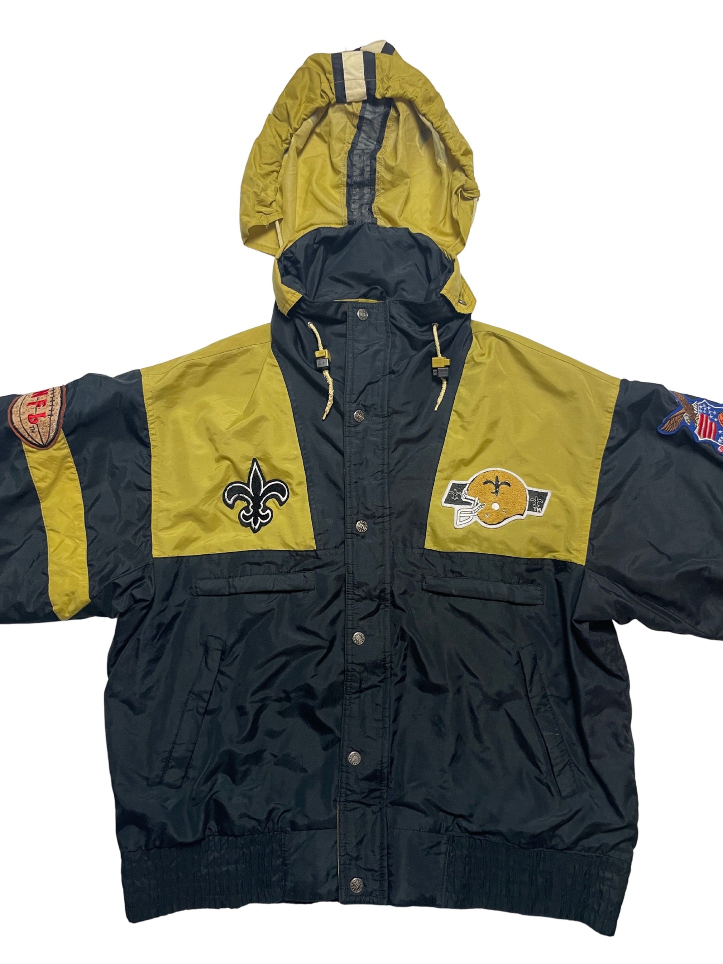 New Orleans Saints 1990's Triple Fat Goose Jacket (Medium) #647