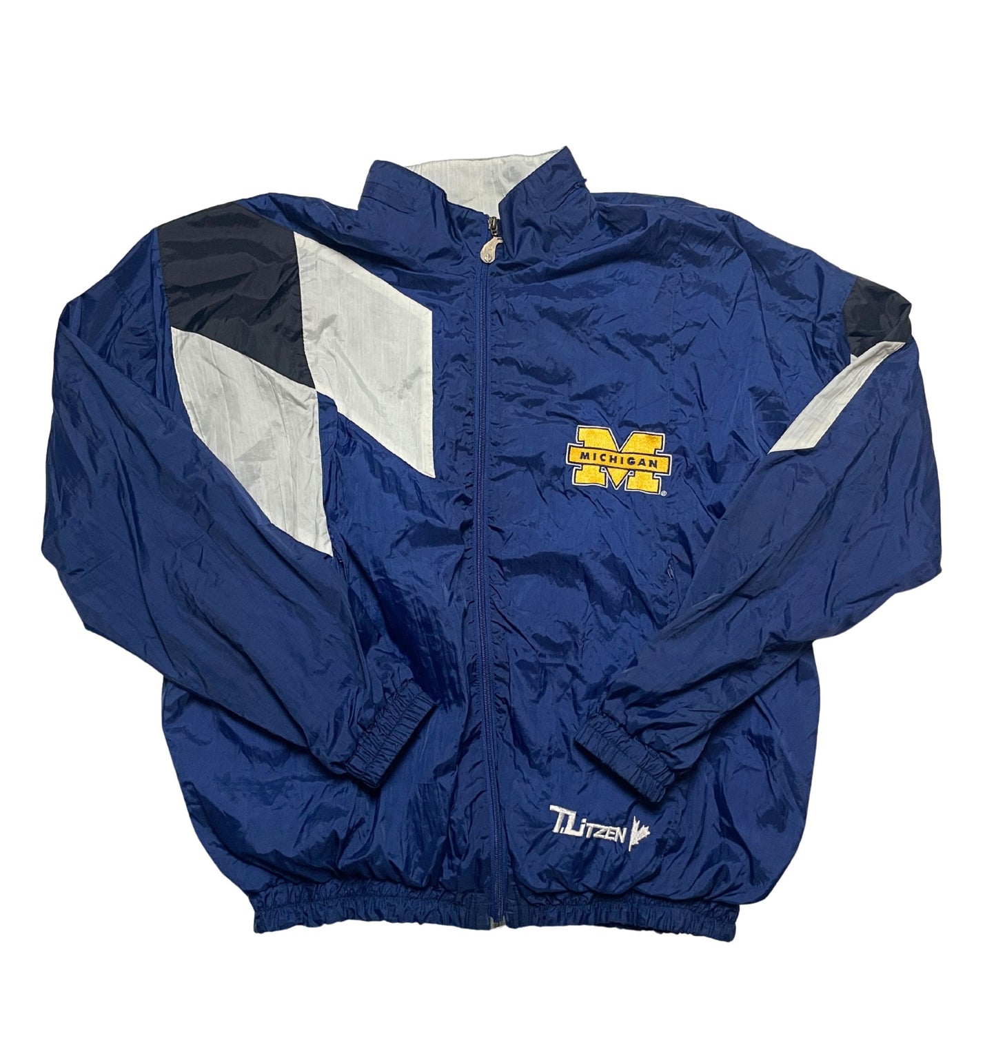 Michigan Wolverines T.Litzen Jacket 1990's (Large) #648