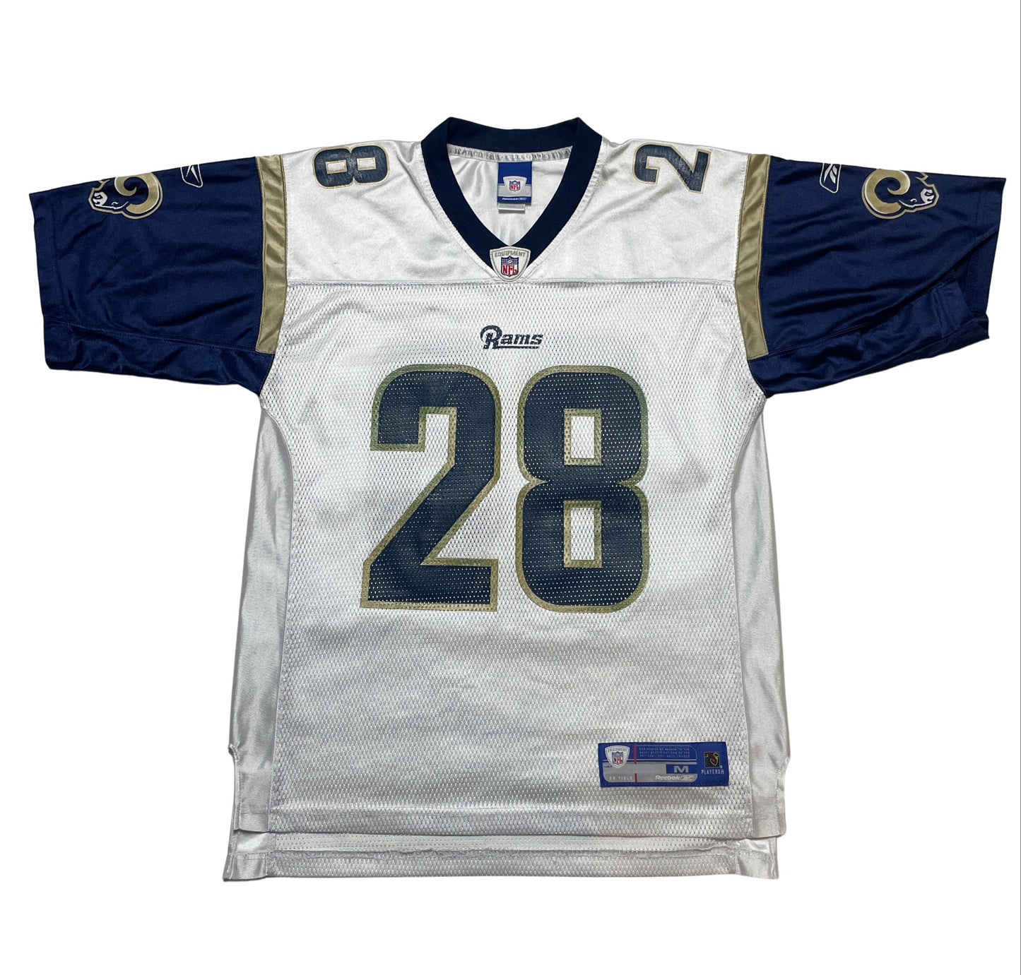 St. Louis (LA) Rams Marshall Faulk Jersey (Medium) #656