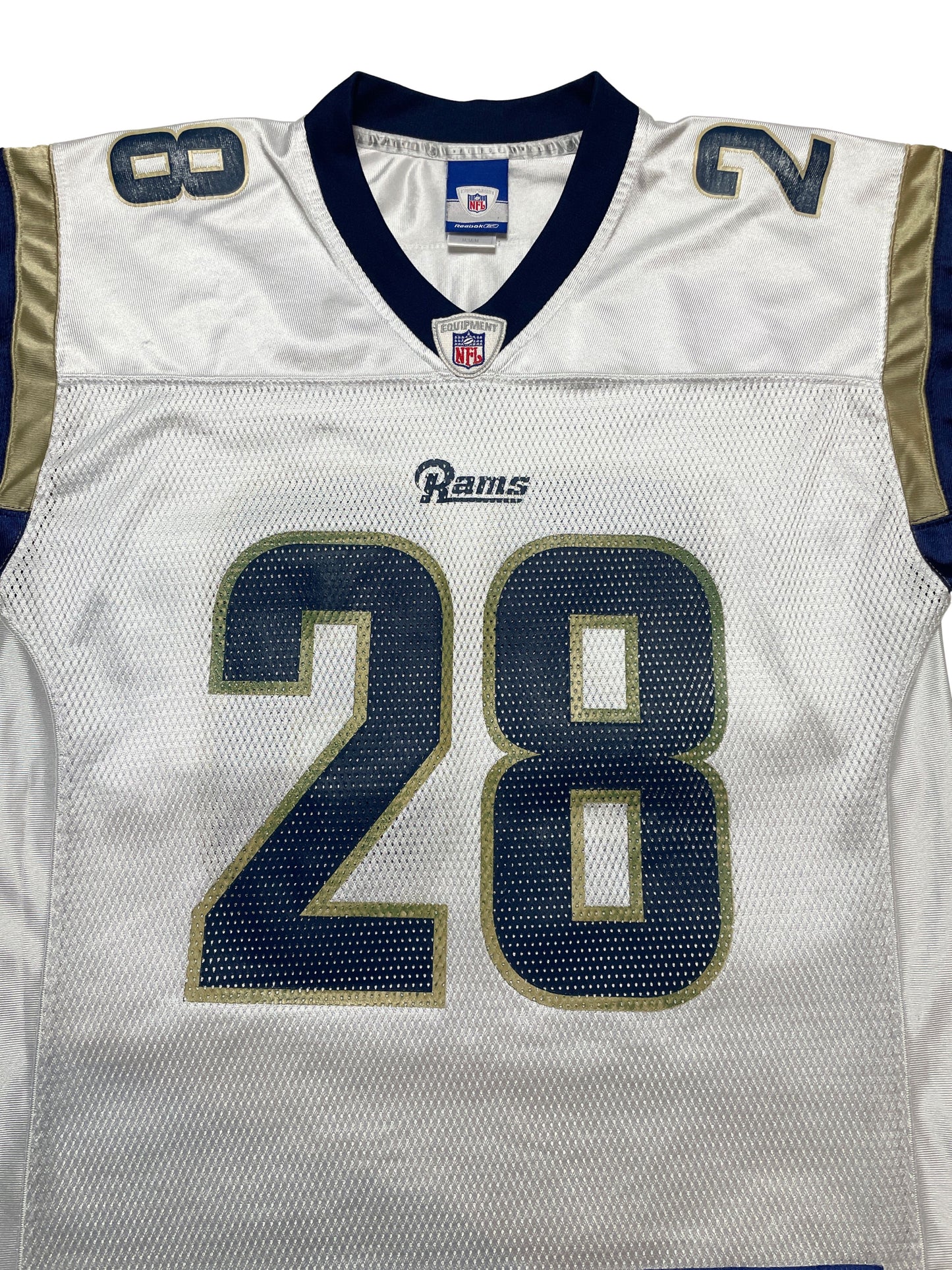 St. Louis (LA) Rams Marshall Faulk Jersey (Medium) #656