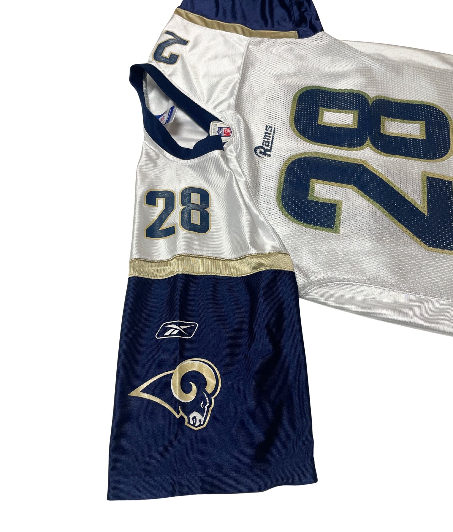 St. Louis (LA) Rams Marshall Faulk Jersey (Medium) #656
