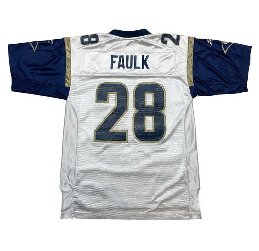St. Louis (LA) Rams Marshall Faulk Jersey (Medium) #656