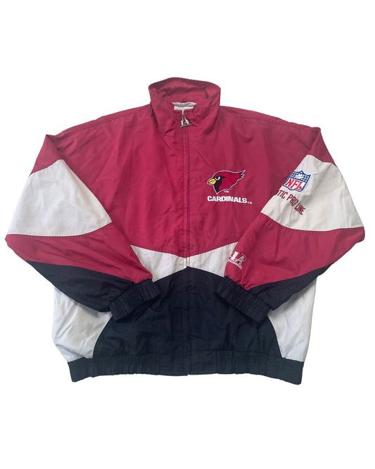 Arizona Cardinals 1990's Logo Athletic Jacket (XL) #665