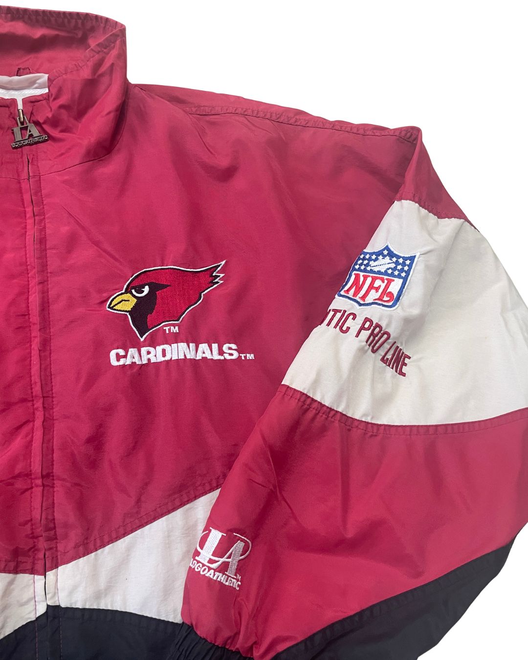 Arizona Cardinals 1990's Logo Athletic Jacket (XL) #665